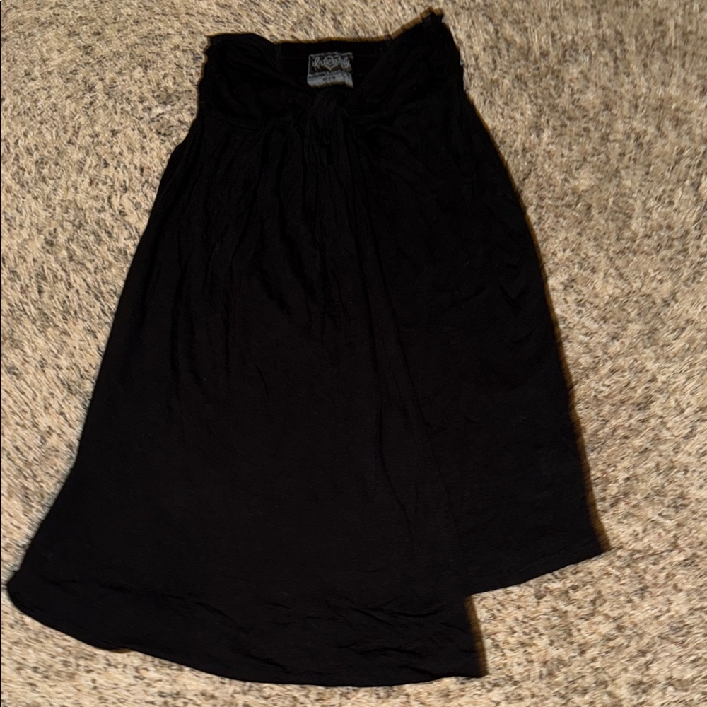 Women’s Black Strapless Dress